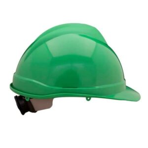 Casco Verde C/arnes C/u