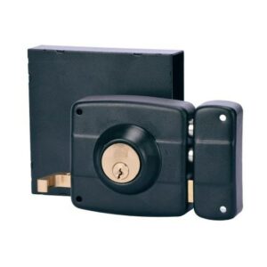 Cerradura Sobrep 30 Cil/fijo Negra Lioi