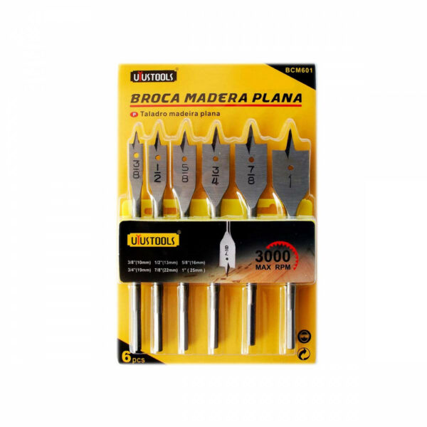 Set Broca Paleta 6pcs (bcm601)