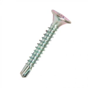 Tornillo Volcanita P/broca 6x1 5/8" Zn C/u