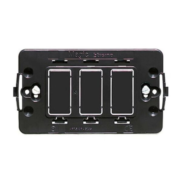 Soporte Magic Negro Bticino