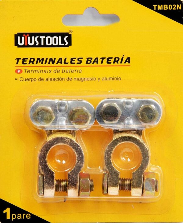 Terminales Bateria 2pcs (bornes) (tmb02n)