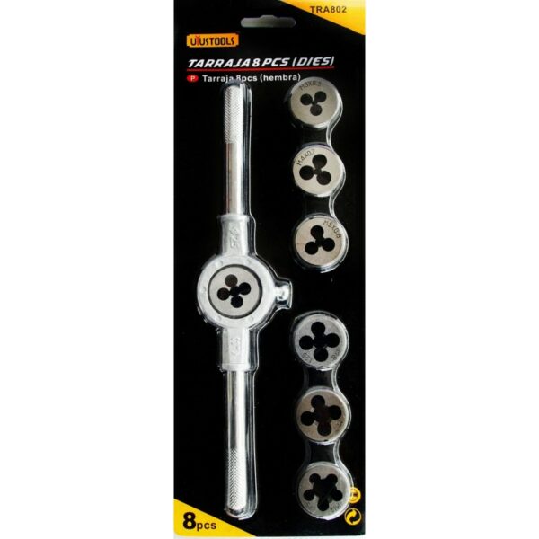 Tarraja 8pcs (hembra) (tra802)-accesorios  Makawa  Mk-0429