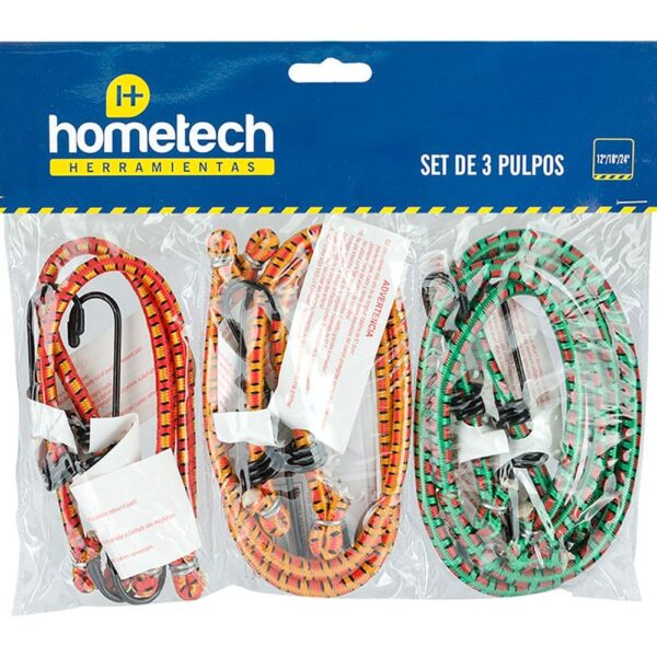 Set Pulpos 12" 18" 24"