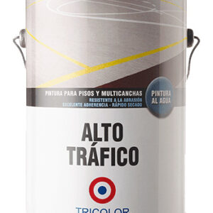 Pintura Alto Trafico Blanco Galon Tricolor