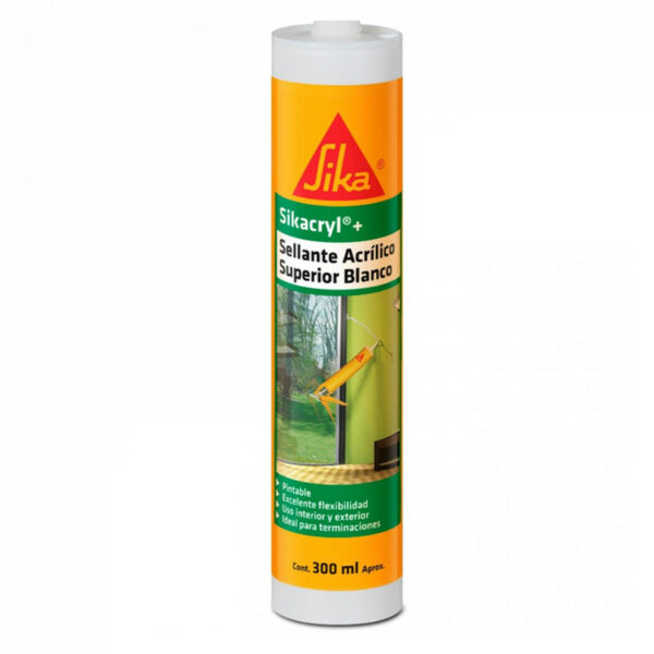 Sellador Acrilico Pintable 300ml Sika Cryl
