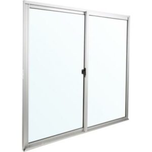 Ventana Aluminio Mate Corredera V/simple 100x100 Cms