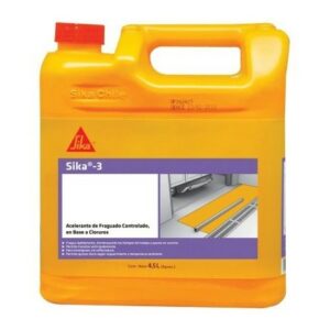 Sika 3 Bidon 4.5 Litro (acelerador Hormigon)