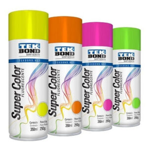 Spray Fluorescente Amarillo 350ml Tek Bond