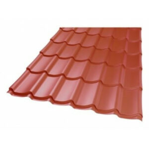 Teja Continua Roja 1.075x0.40x2mt