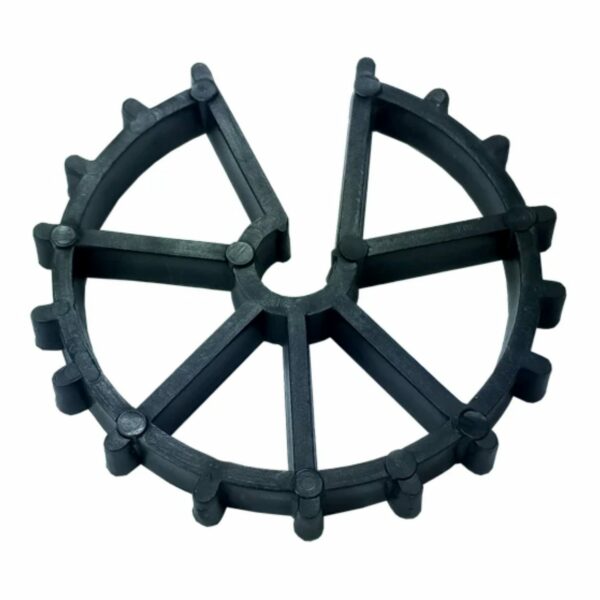 Separador Moldaje Tipo Rueda 20mm Negra