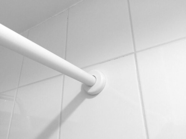 Soporte Barra Closet-baño Blanco C/u