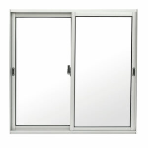 Ventana Aluminio Mate Corredera V/simple 121x100 Cms