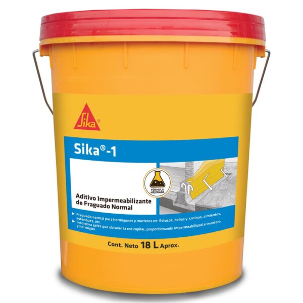 Sika 1  (impermeabilizante) Tineta 18