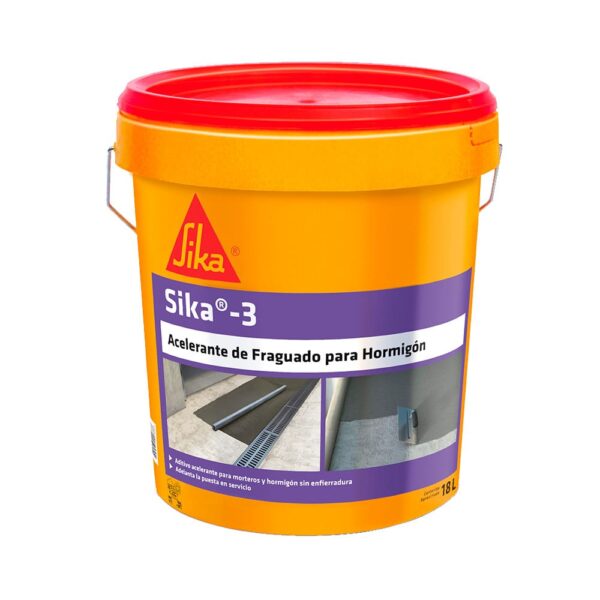 Sika 3 Tineta 18 (acelerador)