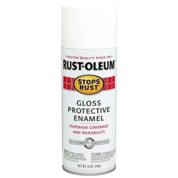Spray Gloss White 340g Rust-oleum