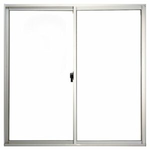 Ventana Aluminio Mate Intermedio Corredera V/simple 100x100 Cms