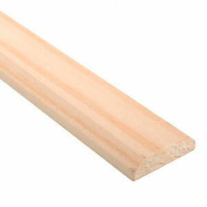 Cubrejunta Pino 1/2x27mm x 3.0mts