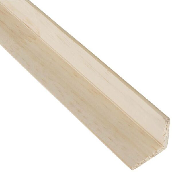 Esquinero Madera 25x25mm x 3.0mts