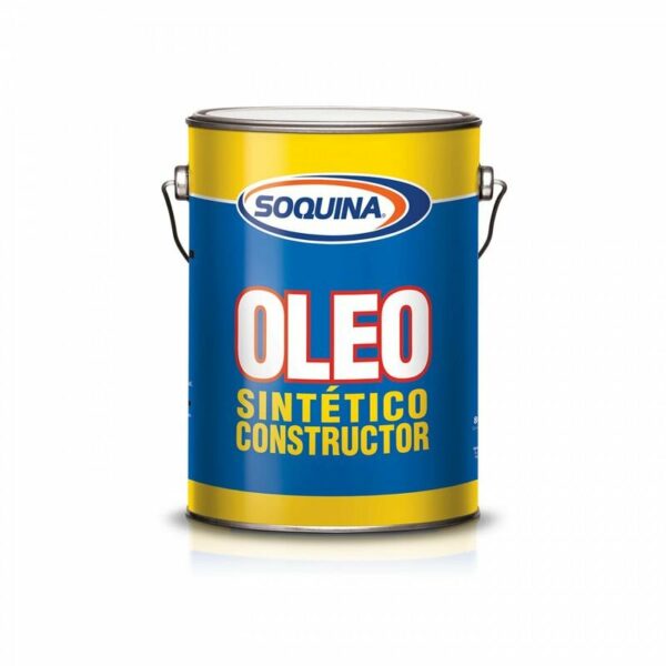Oleo Sint. Construc. Blanco Litro Soquina
