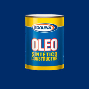Oleo Sint. Construc. Azul Litro Soquina