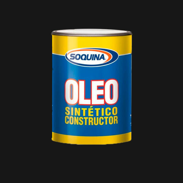 Oleo Sint. Construc. Negro Galon Soquina