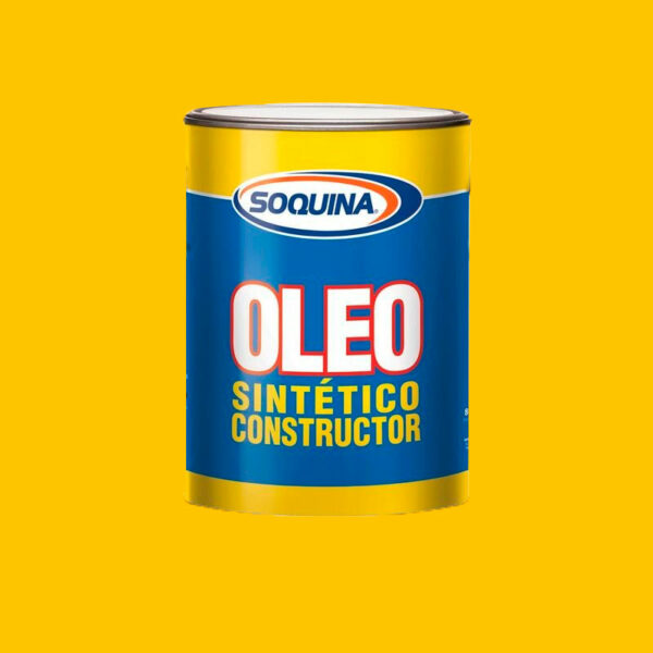 Oleo Sint. Construc. Amarillo Rey Litro Soquina