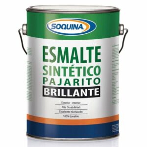 Esmalte Sint. Negro 1/8gl 400cc Soquina