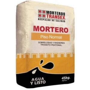 Mortero Piso Normal Transex Sc 25 kg