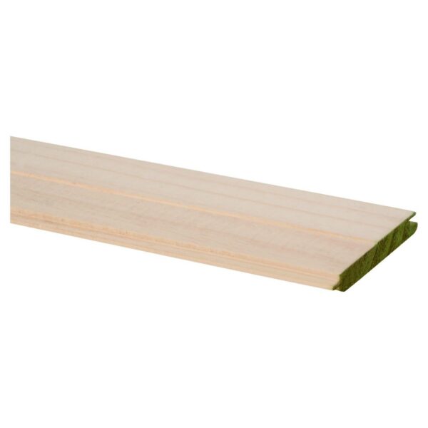 Revestimiento Forro Pino 3/4 x 4" x 3.2mts Machihembrado Interior