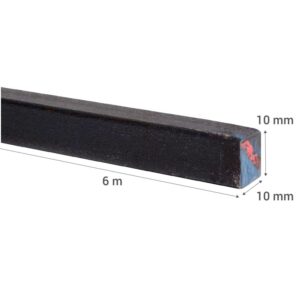Fierro Liso 10mm x 6mt