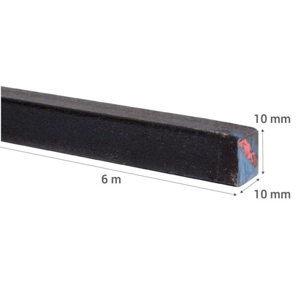 Fierro Liso 10mm x 6mt