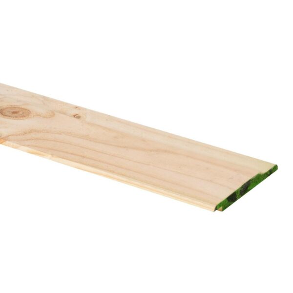 Revestimiento Pino 3/4 x 4" x 3.2mts Traslapo Rollizo Exterior
