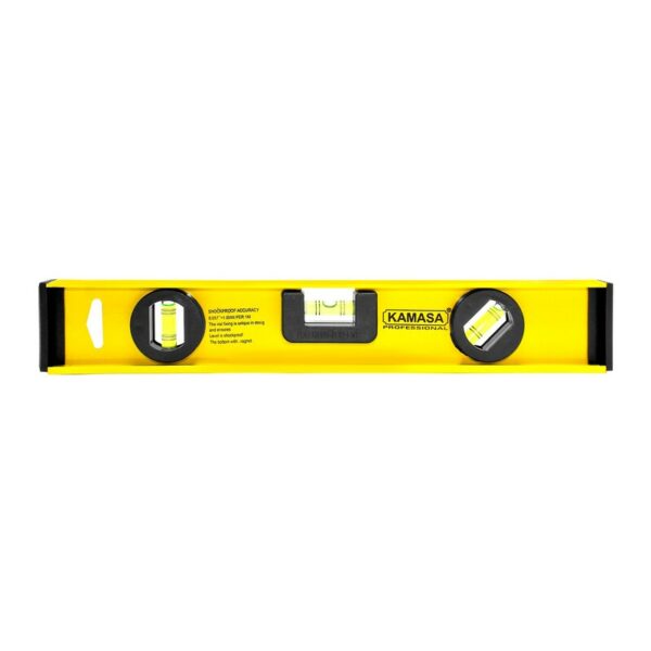 Nivel 10" Aluminio Amarillo C/iman