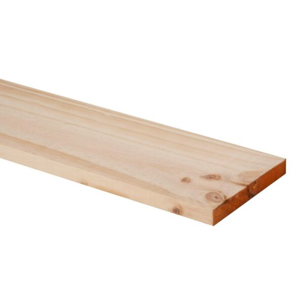 Madera Seca Cepillada 1x6x3.20 mt C/u
