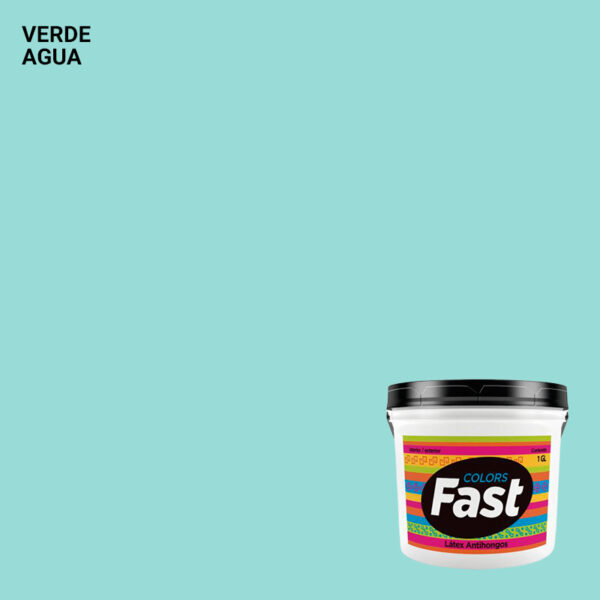 Latex Fast Verde Agua Galon