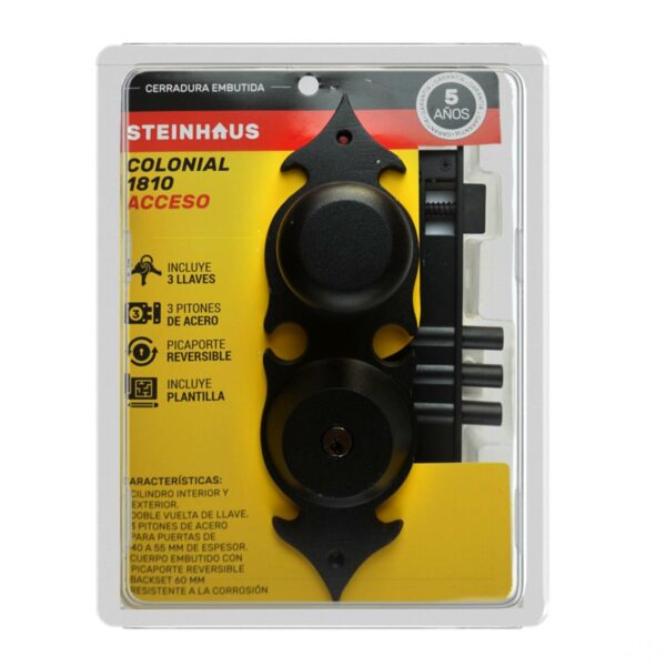 Cerradura Emb Colonial 1810 Steinhaus