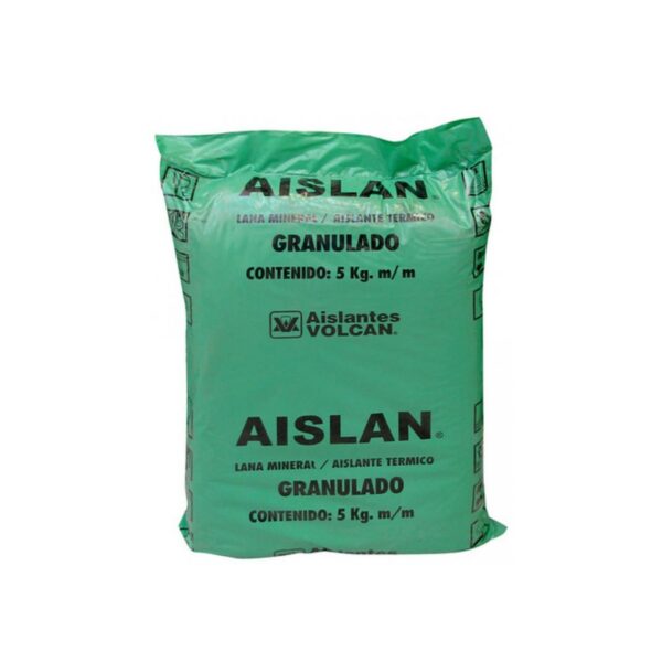 Lana Mineral Granulada P/combustion Volcan 5kilos