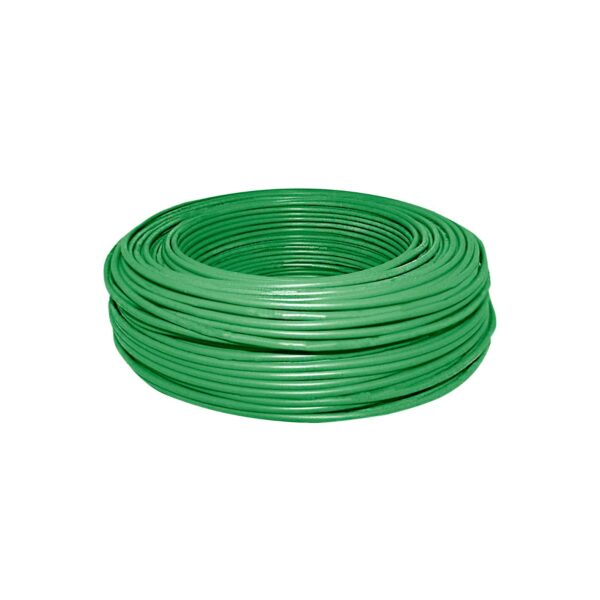 Alambre x Rollo 1.5mm 100mt Verde C/u Supernya
