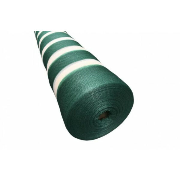 Malla Raschel Verde/bco 4.2 x mt Lineal 80%
