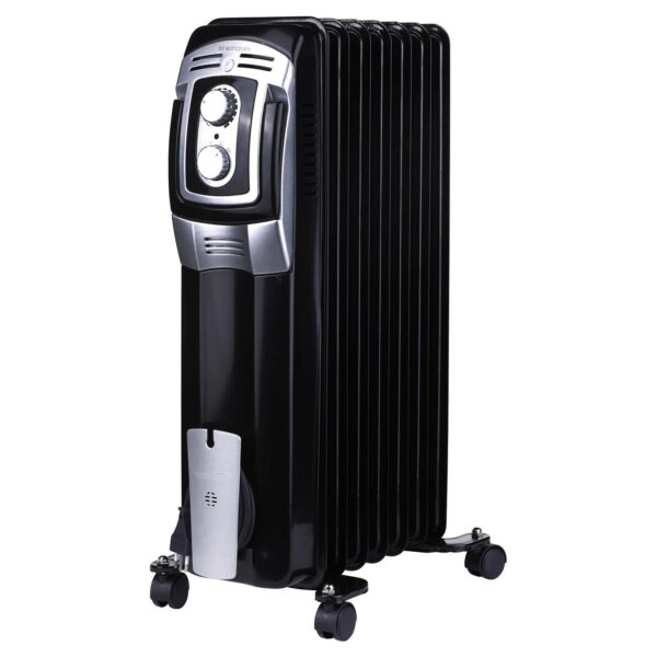 Calefactor Oleo Electrico 15 M2 Negro  (df-150a7b-7) Recco