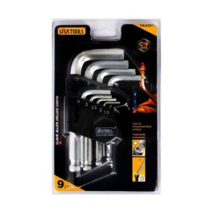 Llave Allen 9pcs Corta (yaa901)