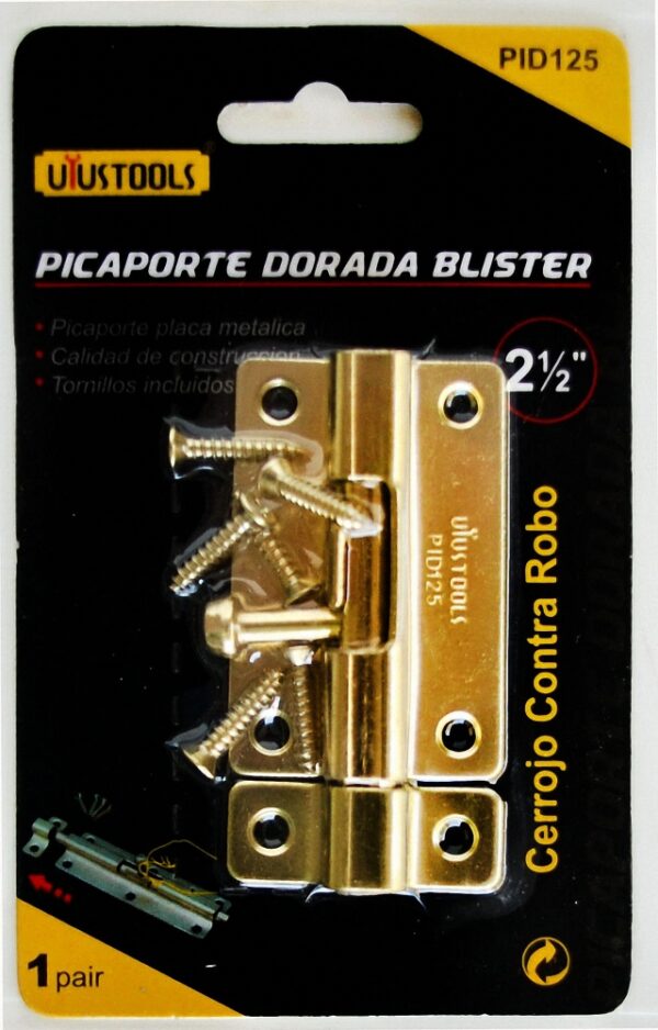 Picaporte 21/2" (pid125)