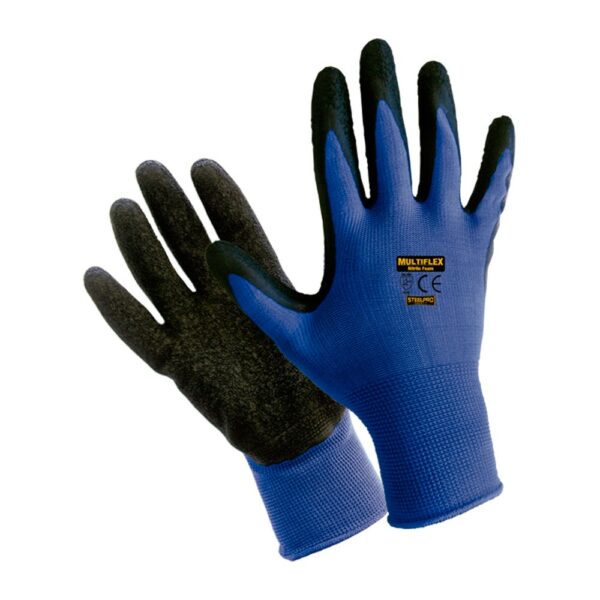 Guante Multiprotec Tela-goma Impact-9100 Talla 9