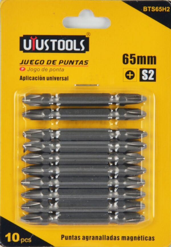Juego Puntas 65mm 10pcs (doble) (bts65h2)-accesorios