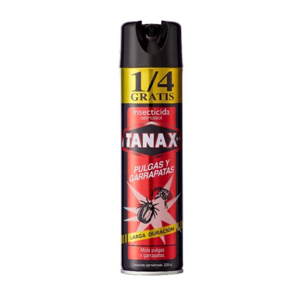 Insecticida Pulgas Y Garrapatas 220cc Tanax
