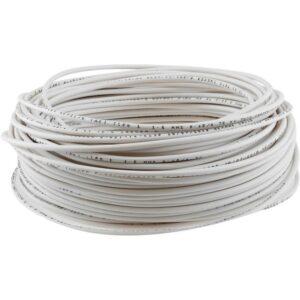Cable Eva 2,5mm Blanco Rollo 50mts