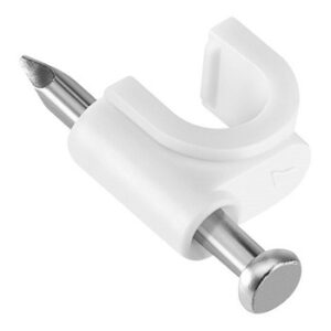 Grapa Coaxial Blanca 12mm 100und (gpc12b)