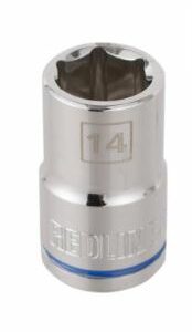 Dado 14mm 1/2" Azul (dav14z)