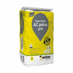 Adhesivo Ceramica Polvo Gris Ac 24,5k Weber